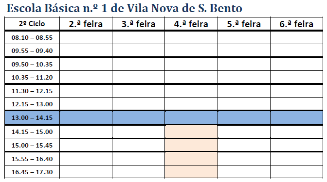 Grelha 2.º Ciclo